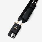 Utility Series- Wallet Phone Case with Utility Crossbody Strap