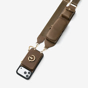Utility Series- Wallet Phone Case with Utility Crossbody Strap