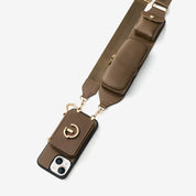 Utility Series- Wallet Phone Case with Utility Crossbody Strap