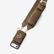 Utility Series- Wallet Phone Case with Utility Crossbody Strap