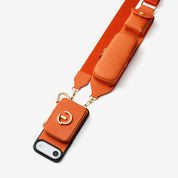 Utility Series- Wallet Phone Case with Utility Crossbody Strap