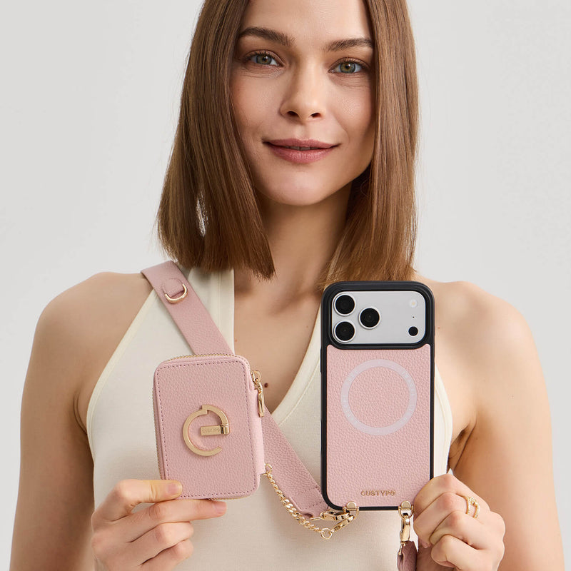 Roam Kit- Detachable Wallet Phone Case with Wide Strap