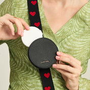 Heart Design Kit- Webbing Crossbody iPhone Case with Magnet & Pouch-Mobile Phone Cases-DETACHABLE WALLET & PHONE POUCH