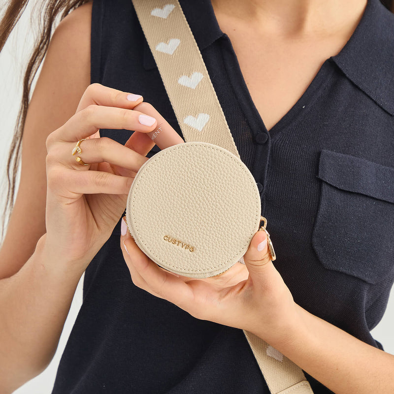 round coin purse vacation phone case
