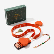 Christmas holiday crossbody phone case
