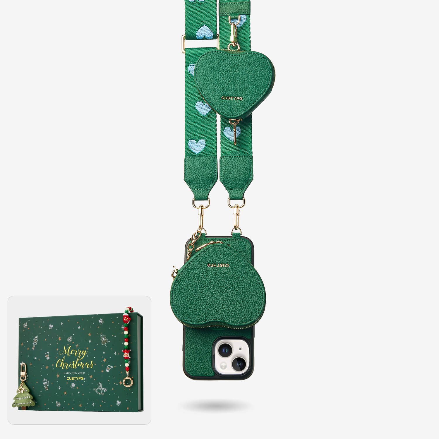 iphone cover with strap green
