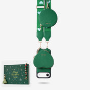 crossbody leather phone case iPhone 17 Pro
