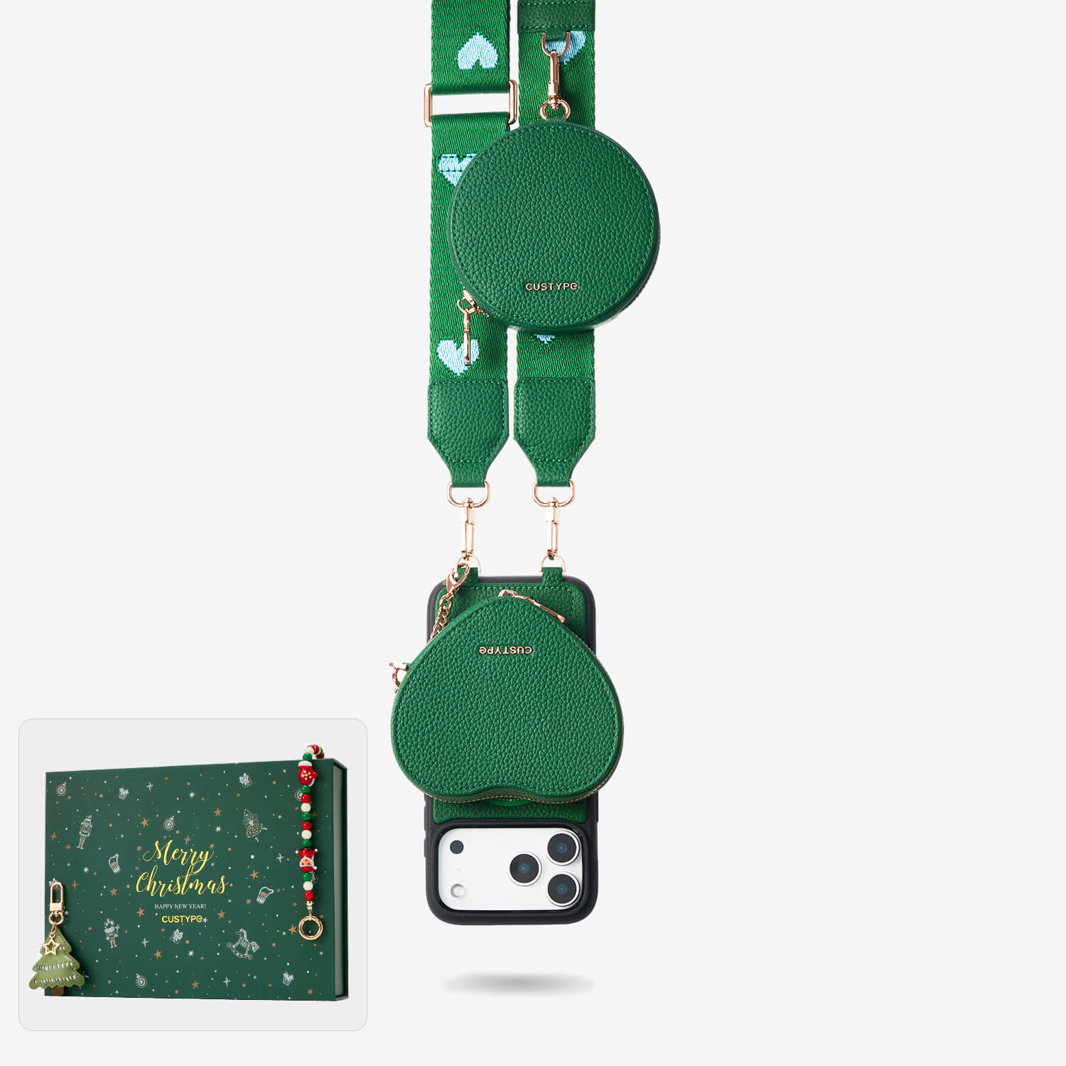 leather phone case with strap iPhone 17 Pro max
