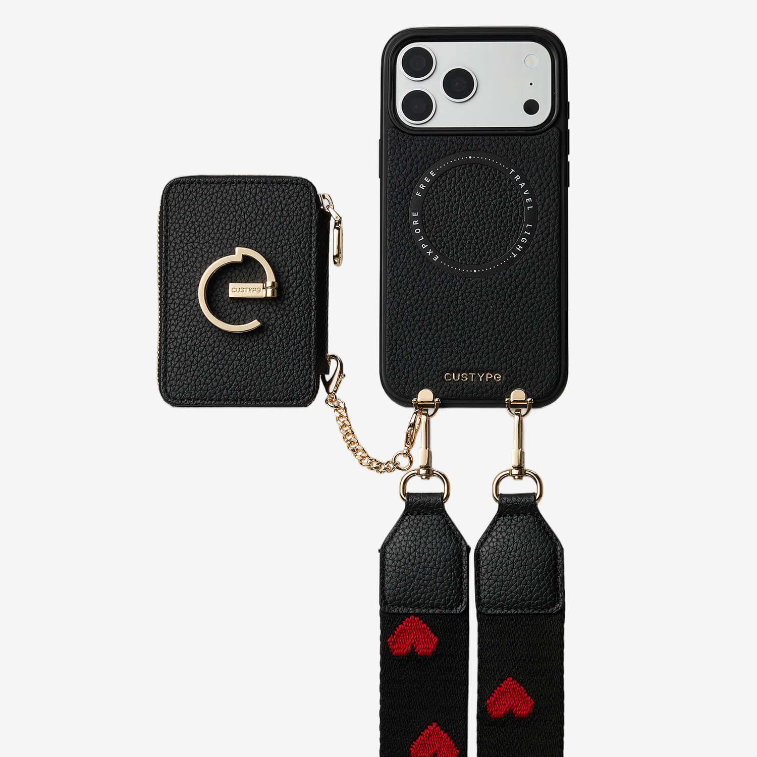 iPhone 17 pro wallet case crossbody phone case With Card Holder