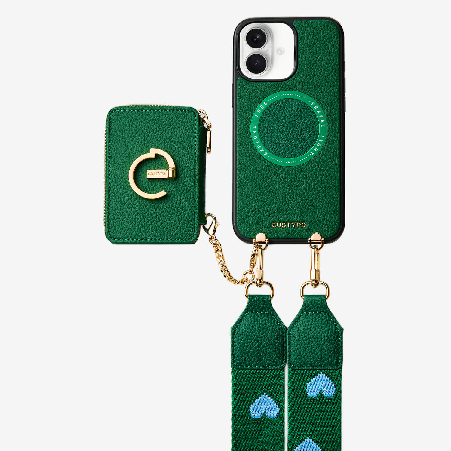 green aesthetic phone covers