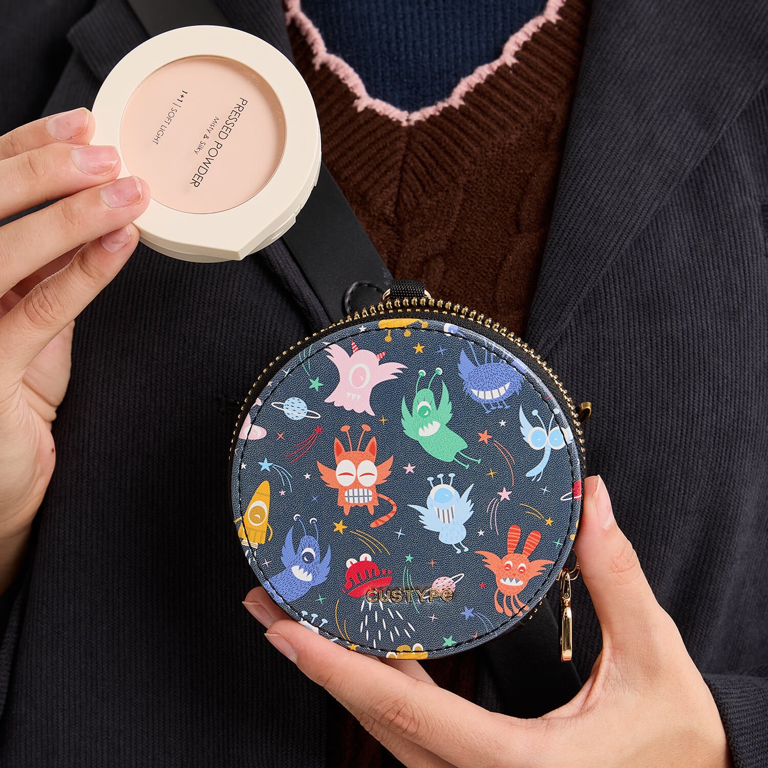 Sumana- Whimsical Theme Designer Crossbody Phone Case