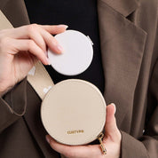 Original Design Set- Wireless Charging Webbing Crossbody Phone Case Round Pouch Set - iPhone 17 Pro Max