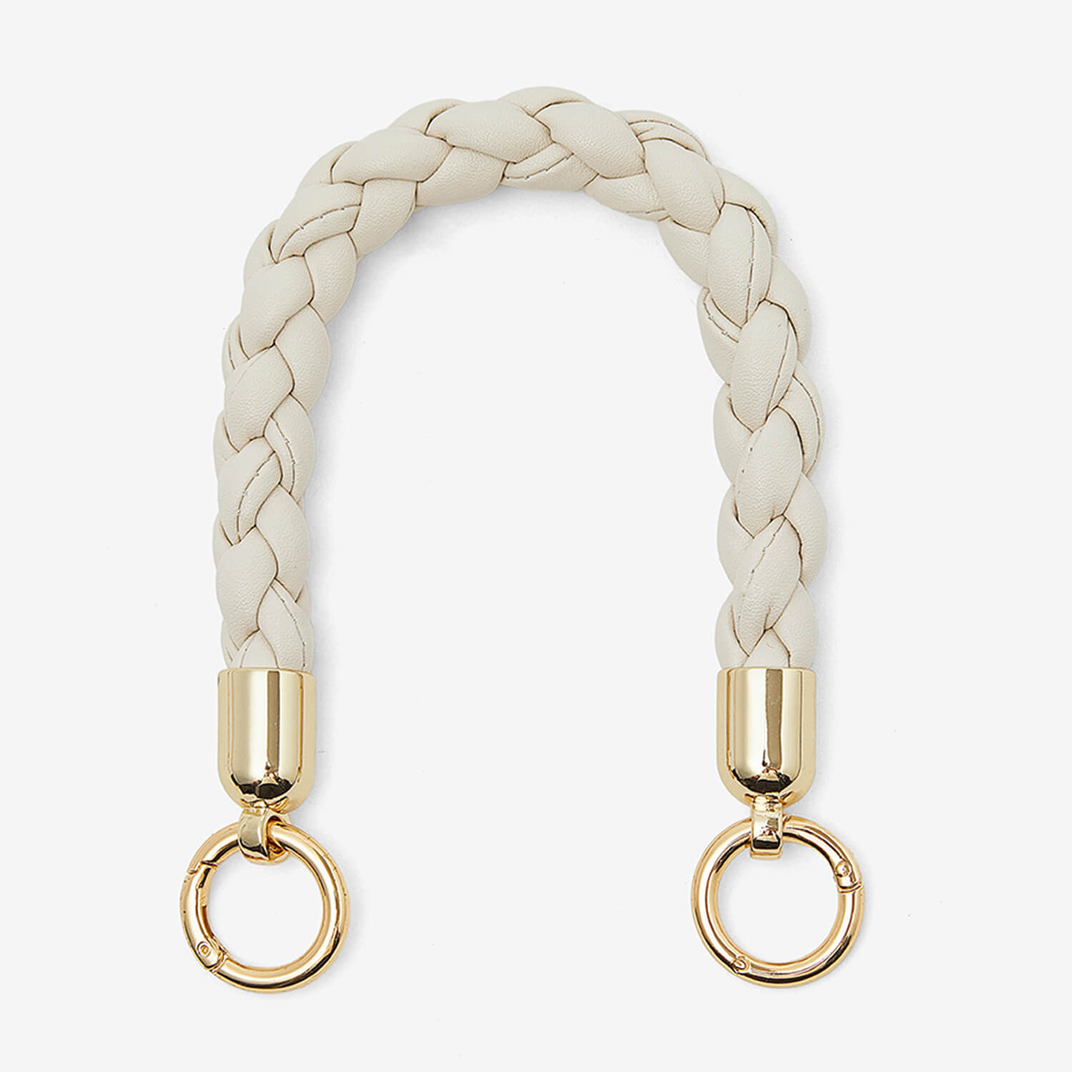 Beige wristlet for phone
