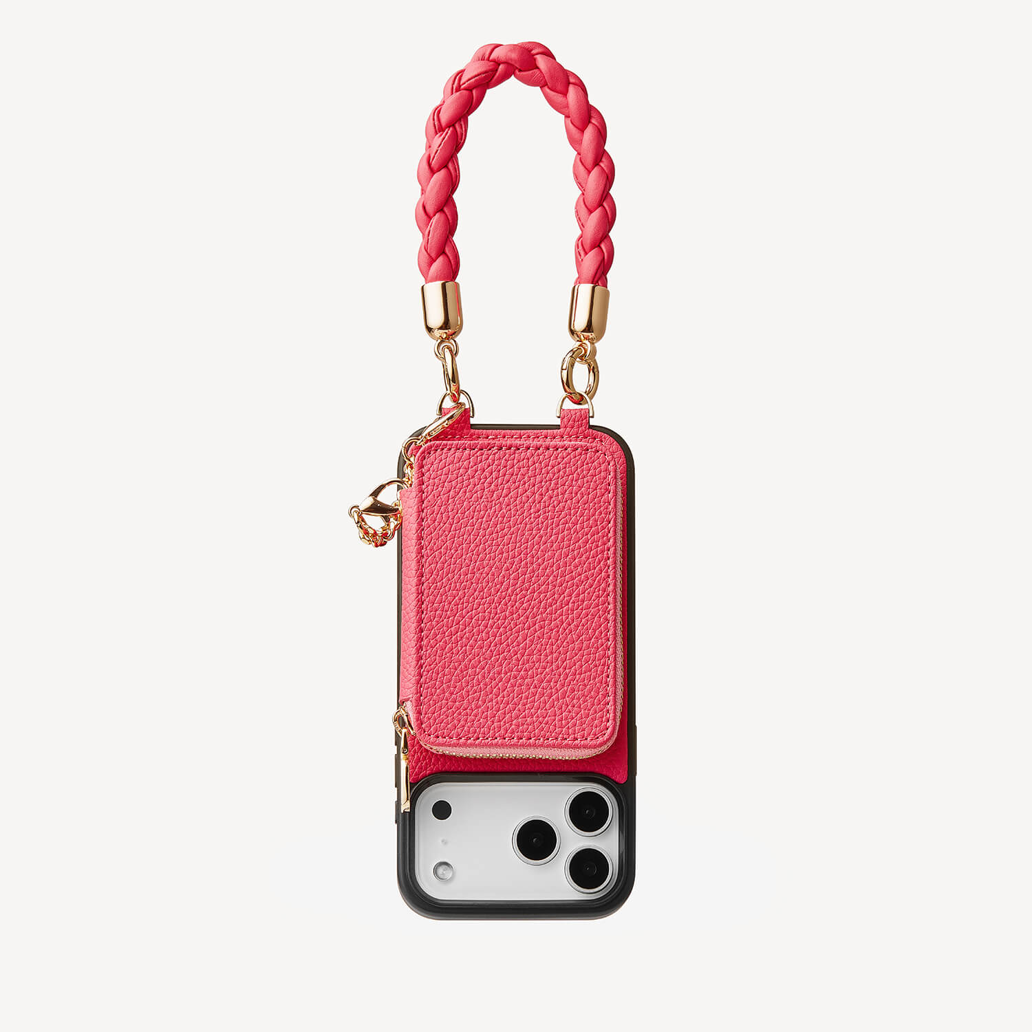 BraidTrend- Rope Style Wristlet Magsafe compatible Wallet Phone Case