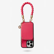 Pink phone wristlet
