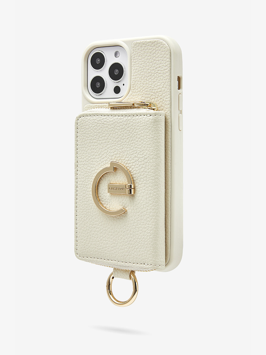 ZipPouch- Wallet Case-beige