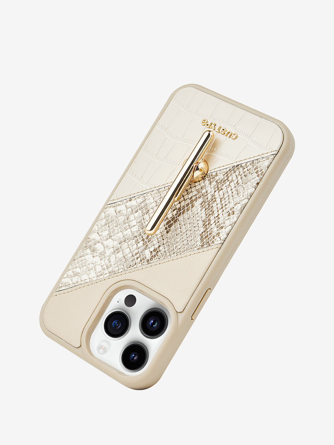 StandEase- Progrip Nature Phone Case-beige