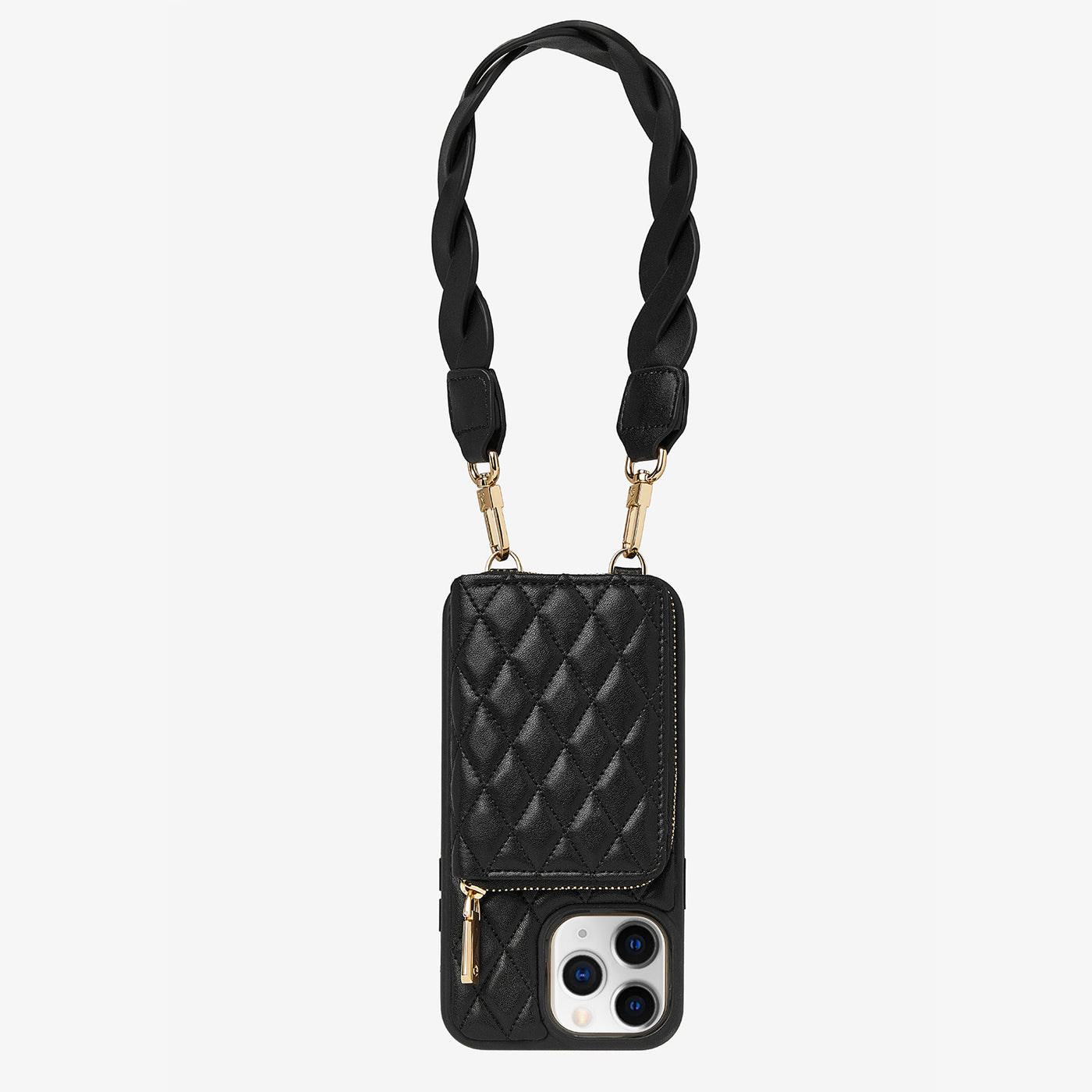 BraidTrend- Unique Weave Strap Phone Case in Black – Custype