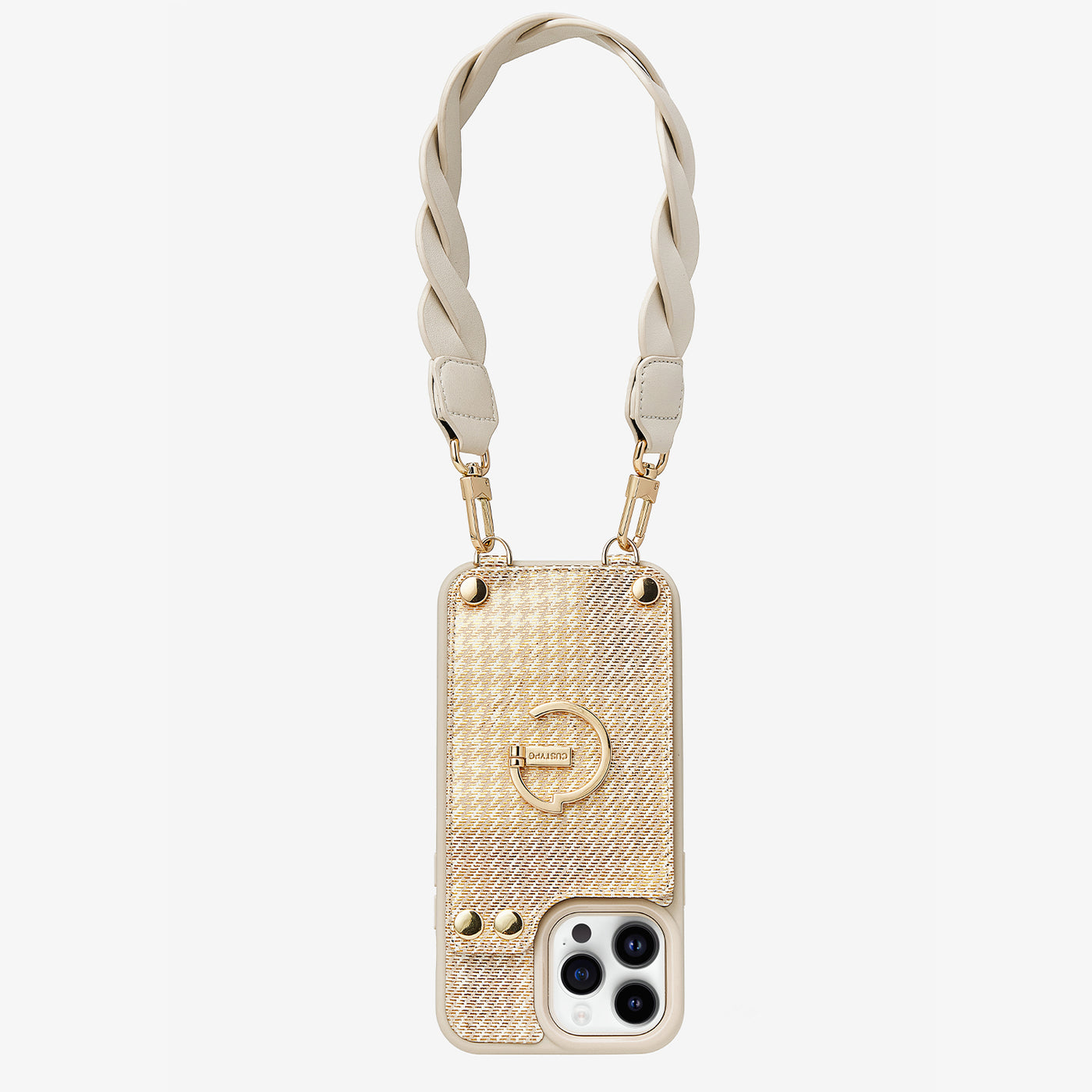 lv leather phone case 14 pro max with chain