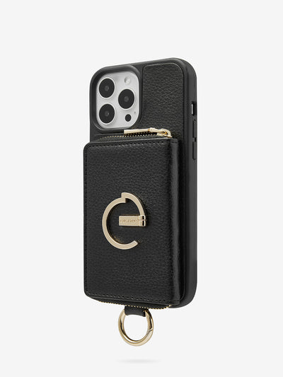 ZipPouch- Wallet Case-black
