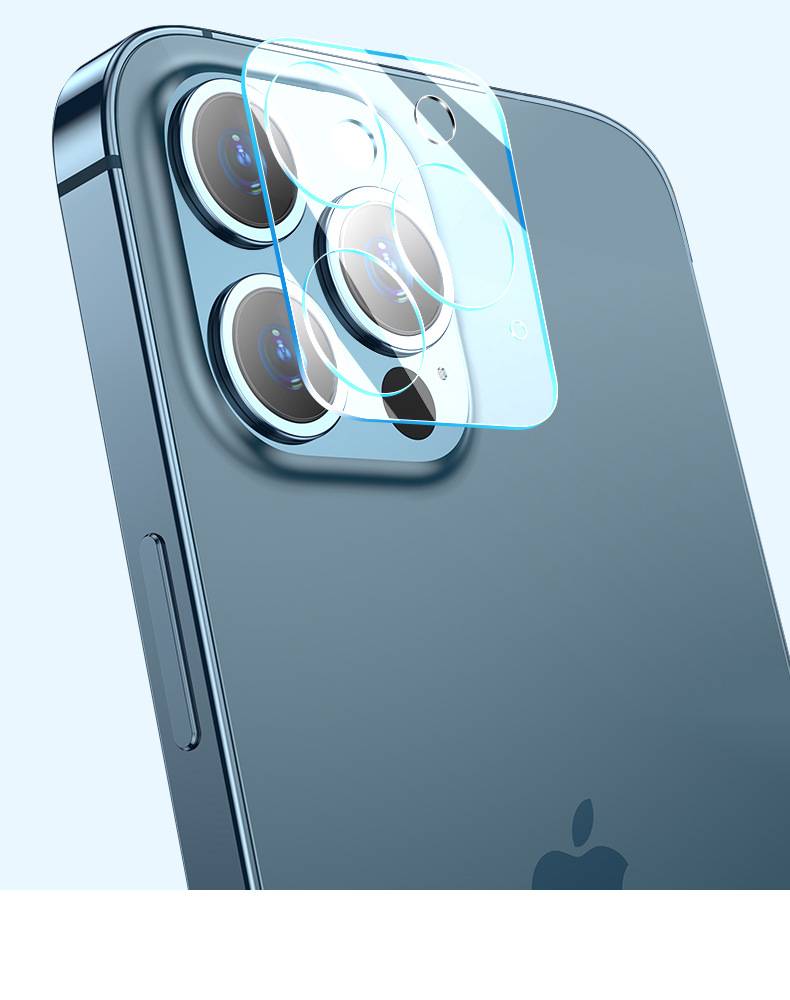 Clear Tempered Glass Screen Camera Lens Protector