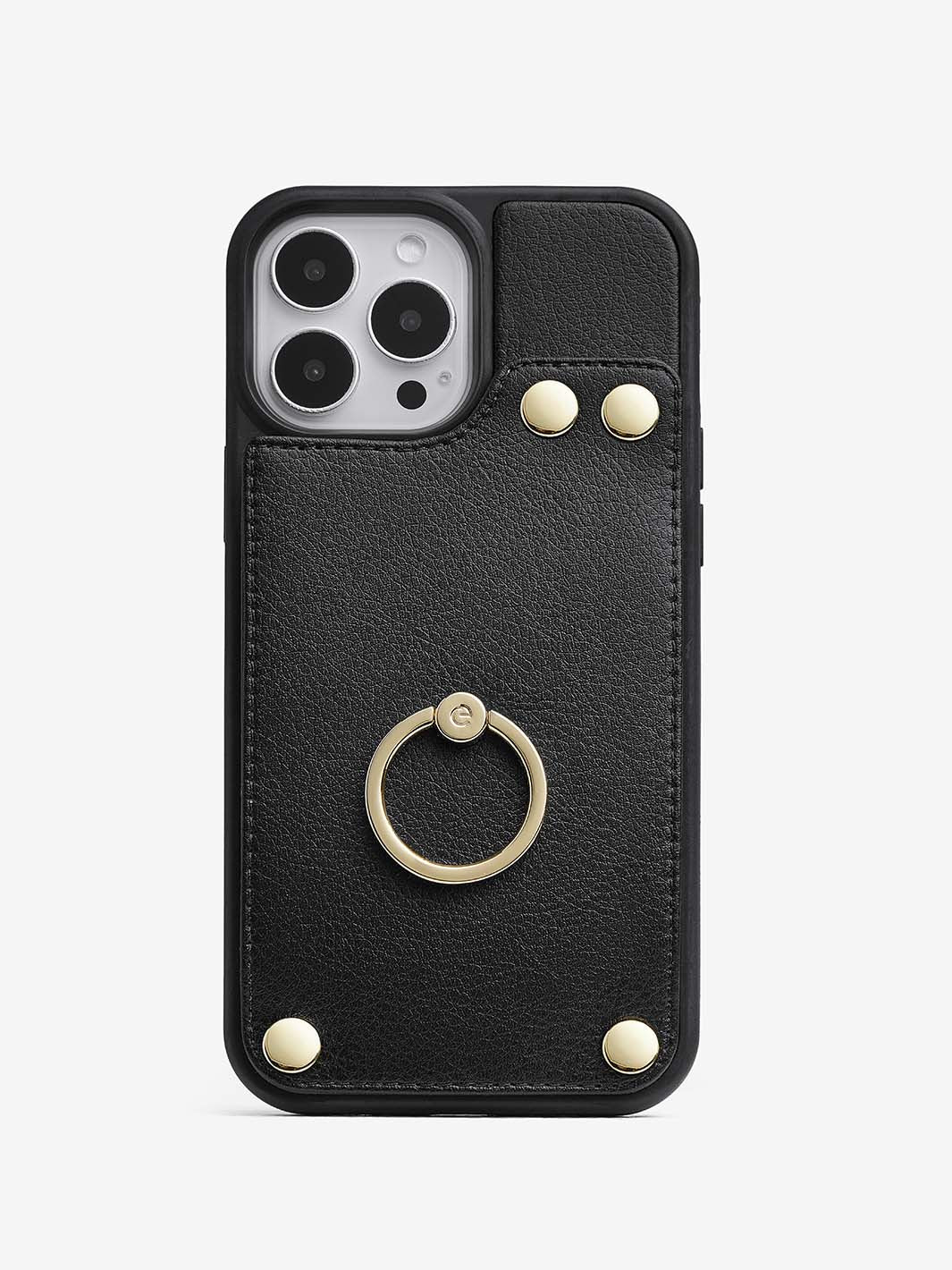 StandEase- Ring Holder Phone Case-black