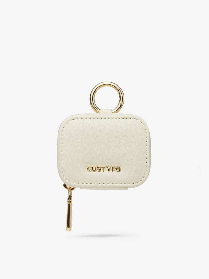 leather Zipper AirPods Case