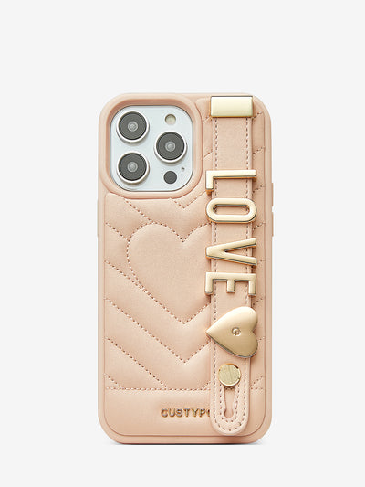 Personal Touch- Customized Alphabet Phone Case-pink