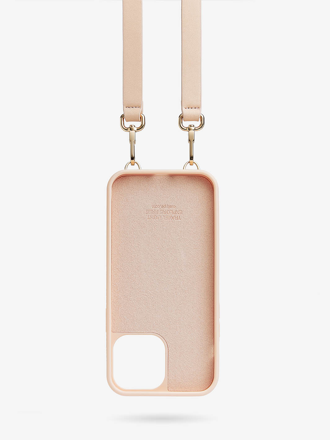 Custype Passion DIY iphone Case with crossbody strap in pink-4