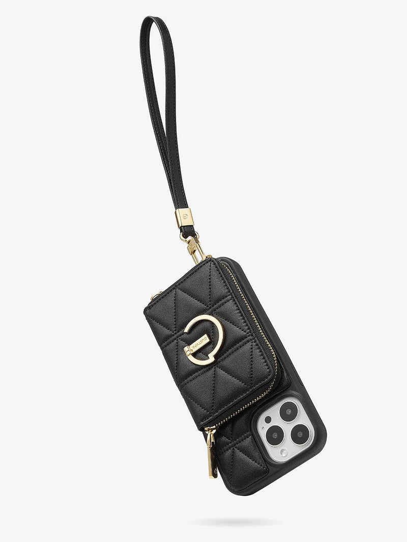 Custype Triangle-Argyle iPhone crossbody case in blk-03